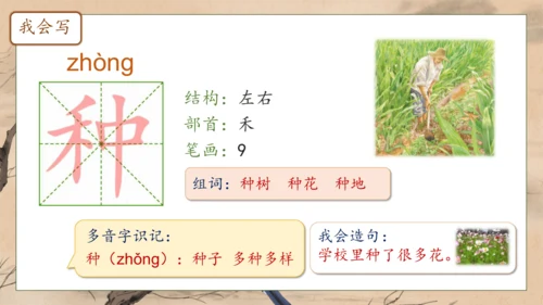 【核心素养】部编版语文一年级下册-5. 树和喜鹊 第1课时（课件）