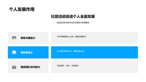 社团运营与成员发展