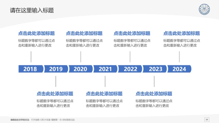 厦门大学课题学术汇报毕业论文答辩通用PPT模板