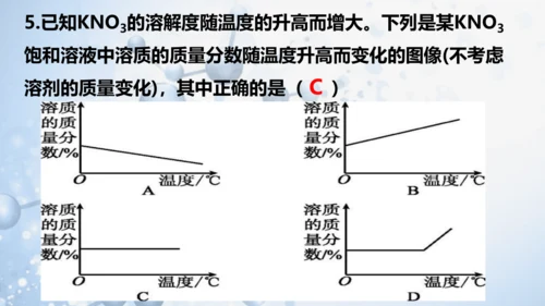 第九单元 溶液复习与测试-【易备课】(共43张PPT)2023-2024学年九年级化学下册同步优质课