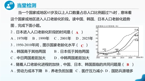 人教版七下 8.1《日本》 第2课时 人口老龄化社会 对外依赖强的经济 课件