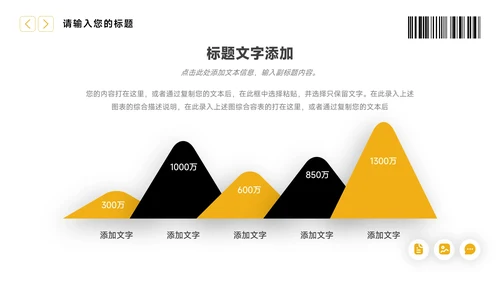 黄色大气干净服装品牌介绍PPT模板