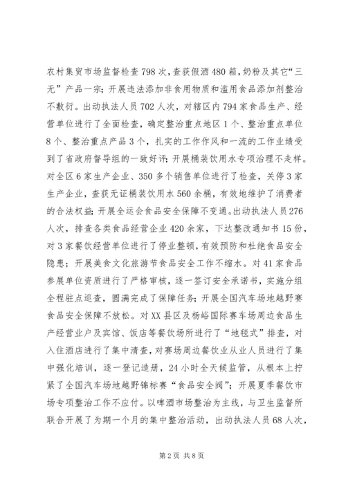 全市食品药品监督管理工作会议(传达提纲) (3).docx