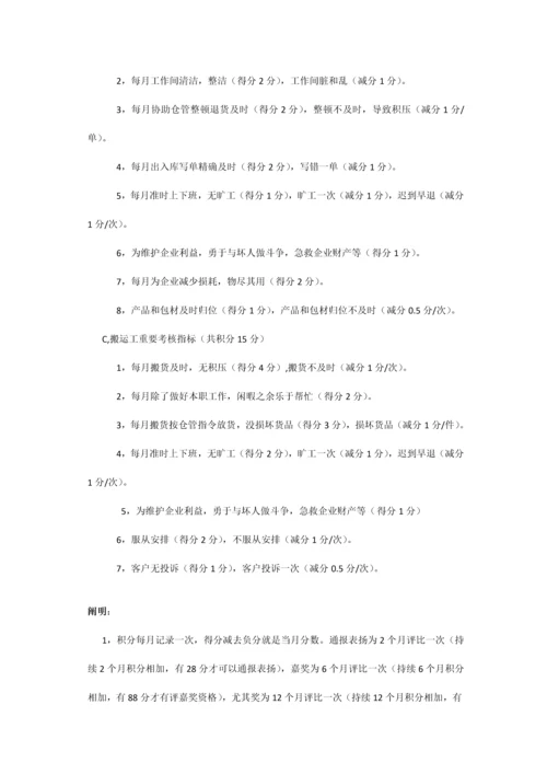 上海欧雨化妆品有限公司仓库管理制度.docx