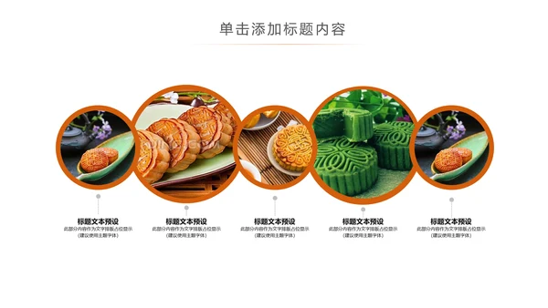 美味中秋月饼产品宣传介绍动态PPT模板