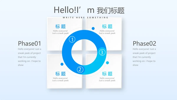 人力资源出国劳务工作总结商务通用动态PPT