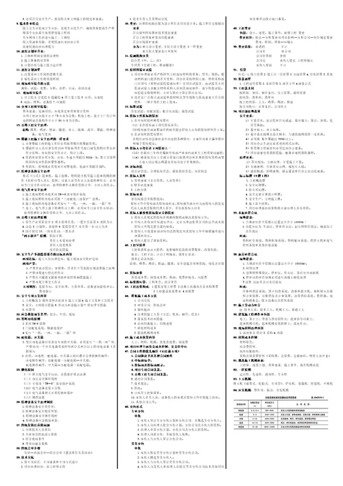 XXXX年公路工程管理与实务小抄