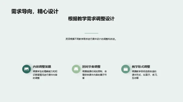 课件设计与应用
