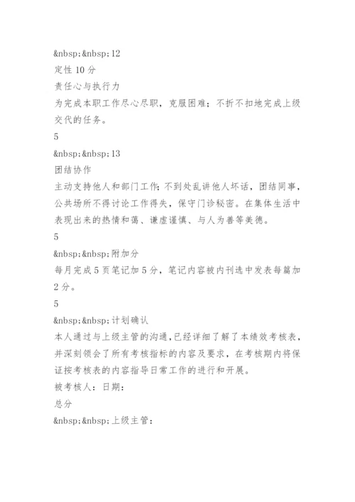 医院放射科绩效考核.docx
