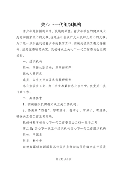 关心下一代组织机构.docx