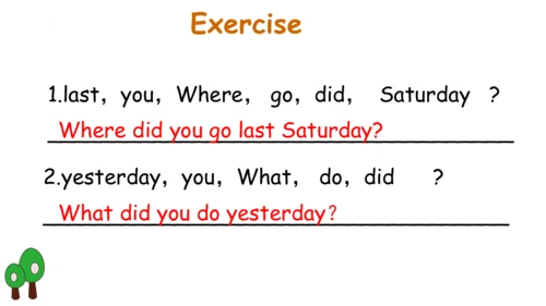 Unit 3 Where did you go?  Part A Let's learn & Lis