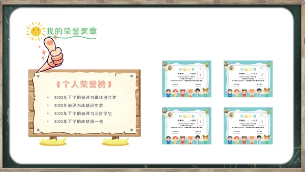 儿童幼儿园小学班干部竞选自我介绍ppt模板
