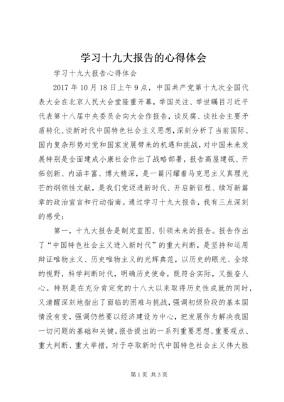 学习十九大报告的心得体会 (11).docx