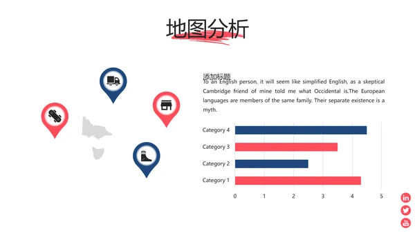 红色现代极限滑板运动宣传动态PPT模板