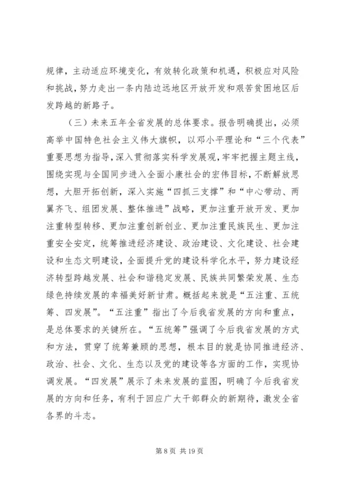 学习XX省十二大心得体会.docx