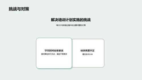 培训工作回顾与展望