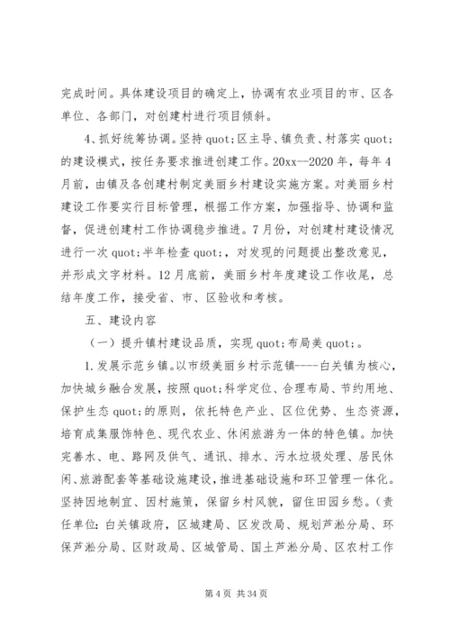 美丽乡村建设实施方案 (5).docx