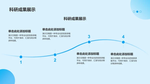 蓝色渐变风病例汇报展示PPT模板