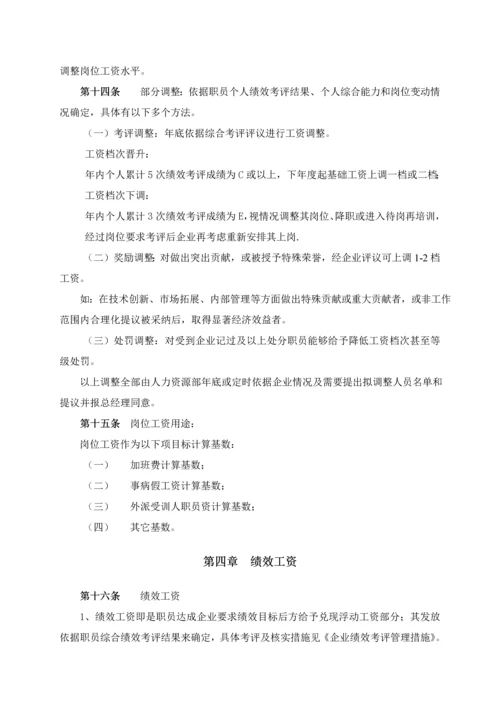 互联网公司薪酬标准体系设计专项方案及统一标准.docx