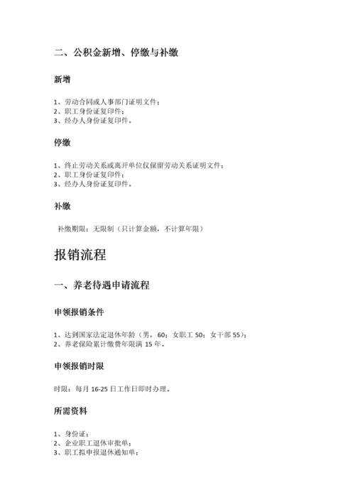 长沙市五险一金办事指南.docx