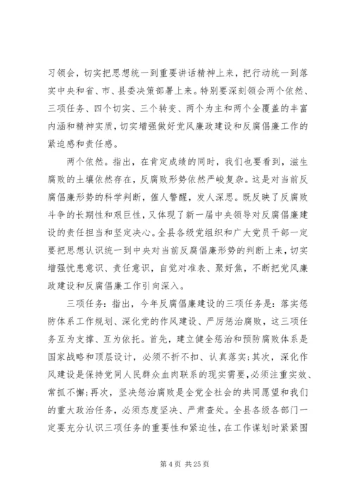 县政府廉政工作会议讲话 (7).docx