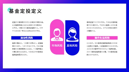 银行理财金融基金定投知识培训通用PPT模板