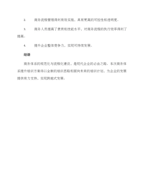 商务体系提升培训方案.docx