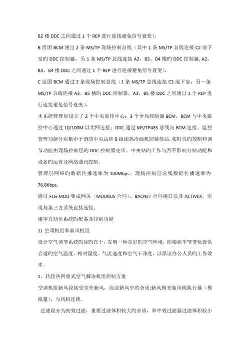 楼宇自控系统综合施工专题方案.docx