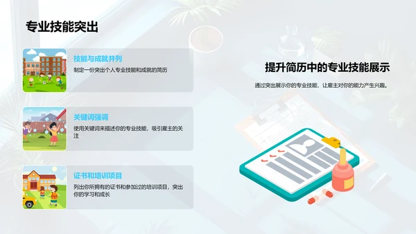 创意简历求职法PPT模板