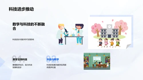 数学学习成果汇报PPT模板