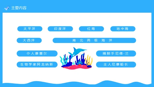 海底两万里读书分享语文读物通用PPT课件