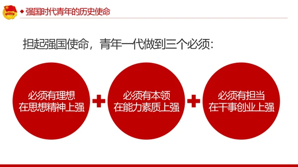 青春心向党建功新时代弘扬共青团使命团课PPT