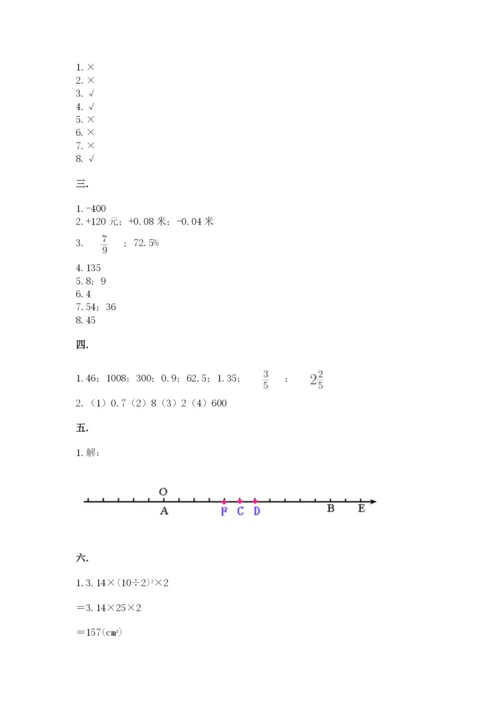 黑龙江【小升初】2023年小升初数学试卷附答案（综合卷）.docx