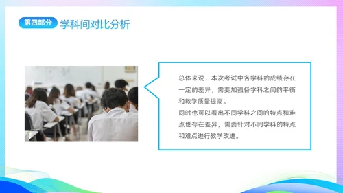期中质量分析渐变科技风期中考试成绩分析大会主题PPT