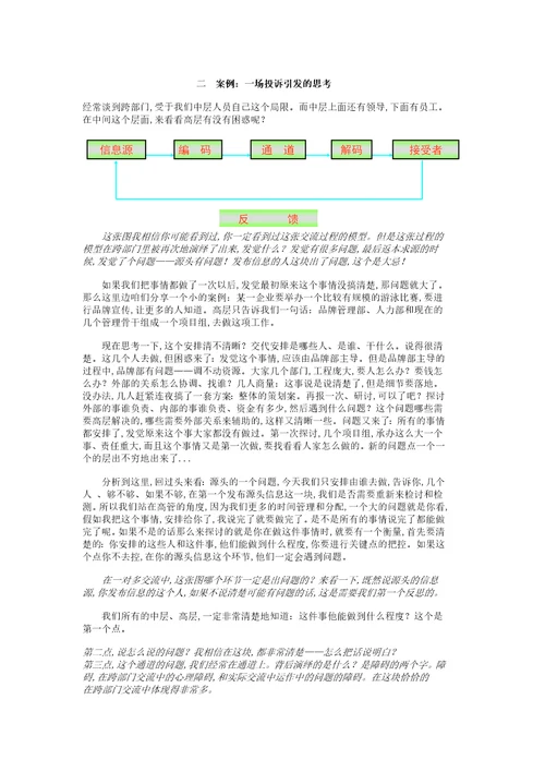 跨部门沟通技巧培训PPT32页