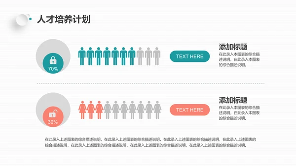 蓝色创业计划融资通用PPT模板