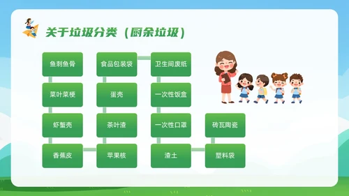绿色简约保护校园环境PPT模板宣传PPT动态PPT环境保护