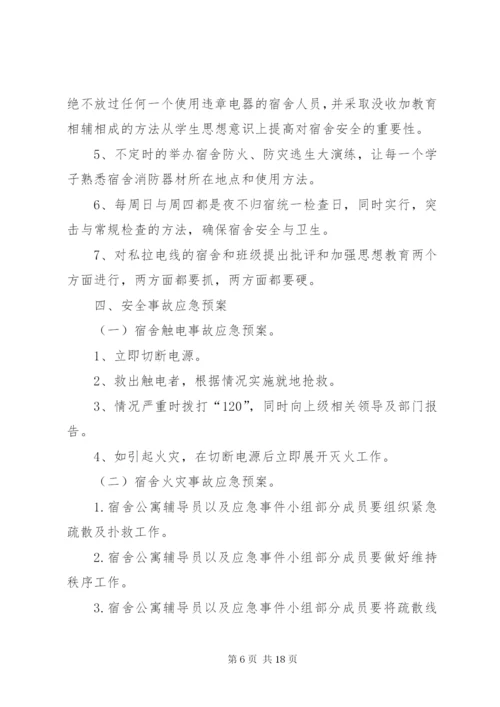 宿舍楼火灾应急预案演练方案.docx