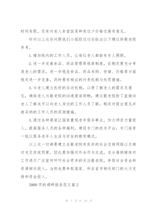 3000字的调研报告范文.docx