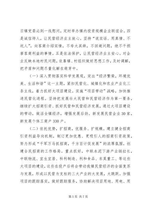 经发办工作总结及下年工作计划.docx