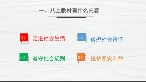 部编版八上道德与法治教材解读