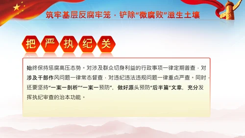 微腐败反腐倡廉从严治党廉洁从业PPT