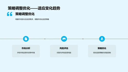 年度金融投资报告PPT模板