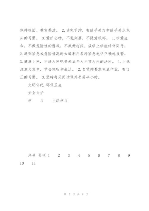 小学生的成长档案模板讲解.docx