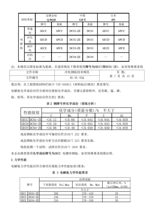 电解板核心技术综合规范.docx