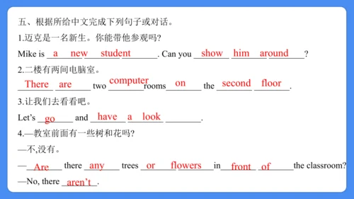 Unit 2 A new student 复习课件(共32张PPT)-2024-2025学年译林版（