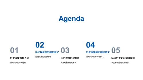 历史现象解密