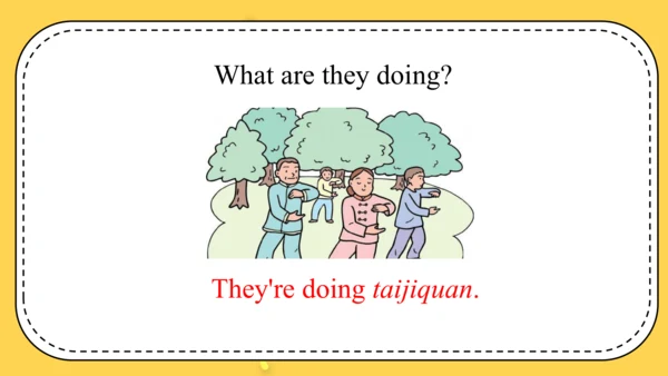 Module 3 Unit 1 What are they doing? 课件(共41张PPT)