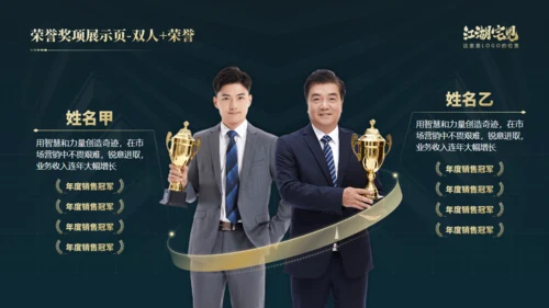 笃行如初行稳致远年终总结通用PPT模板