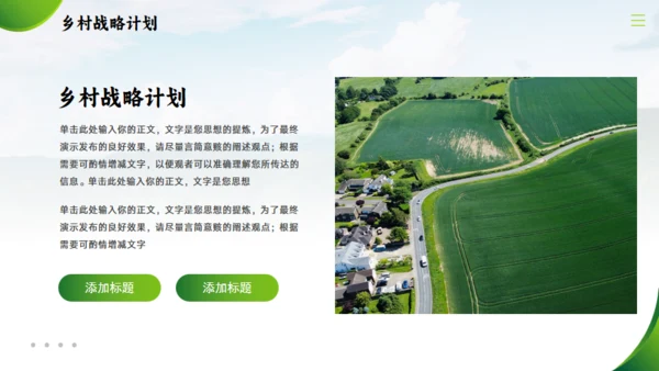 乡村振兴战略汇报通用PPT